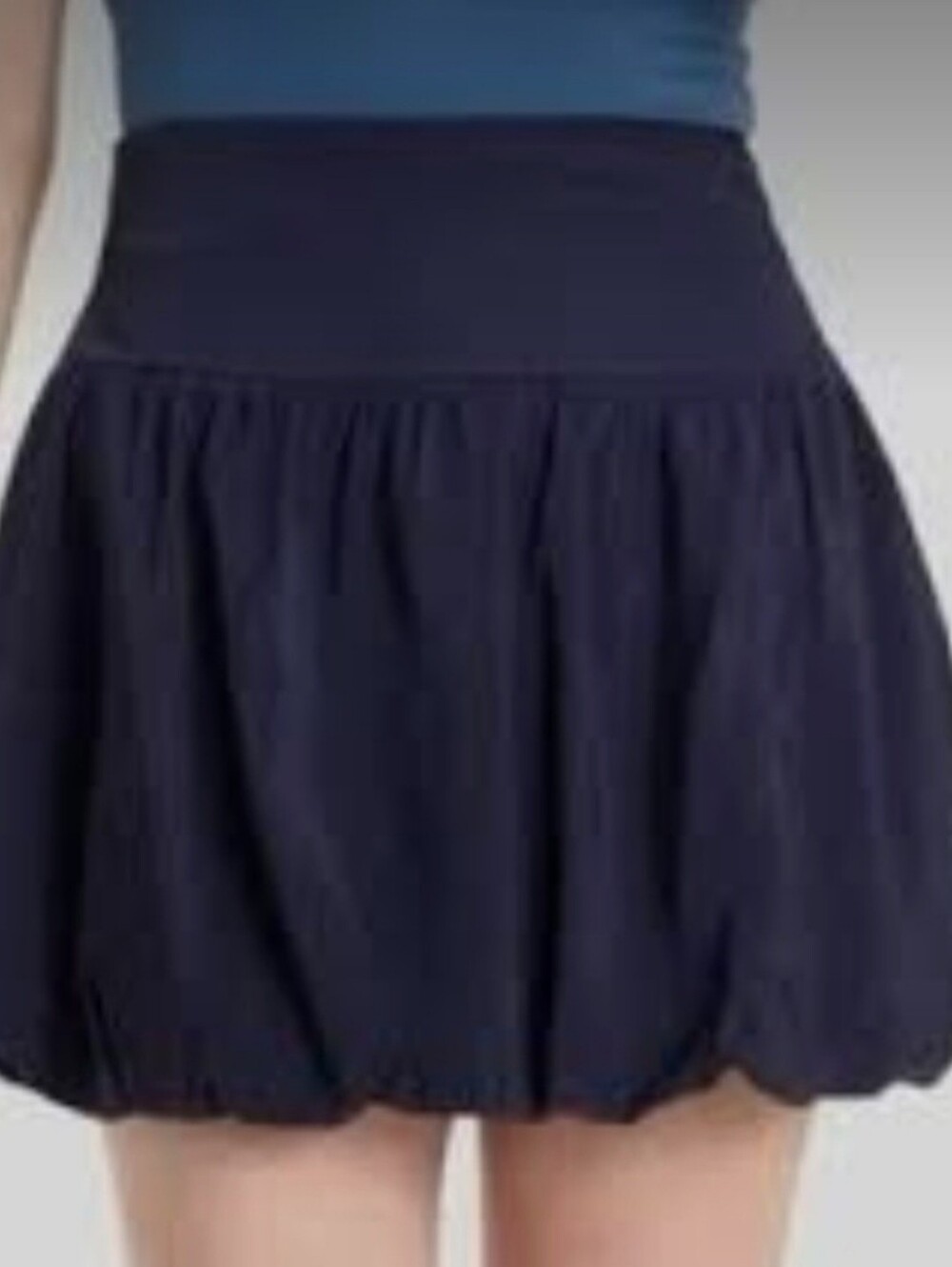 a new day Navy Bubble Skirt. NWT. Size US4